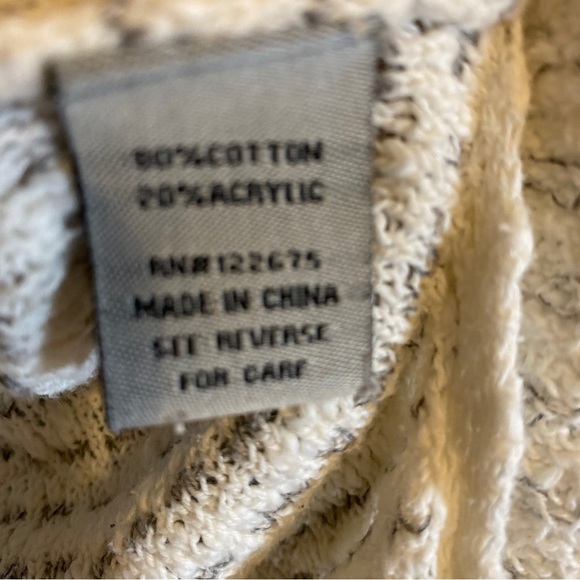 Cream sweater with gray - Picture 6 of 6